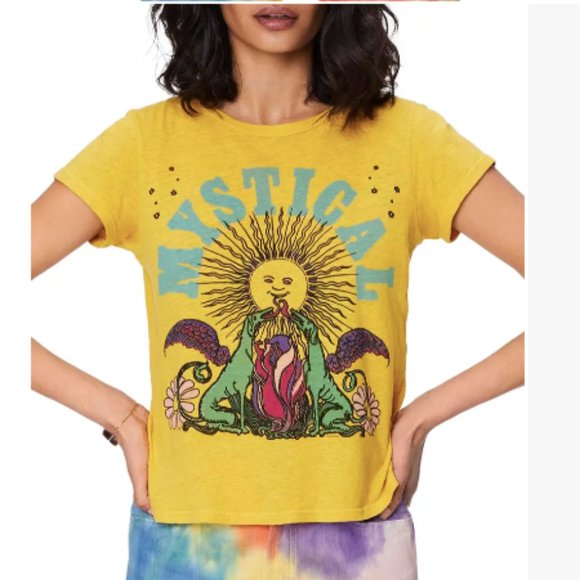 MOTHER Tops - MOTHER | The Boxy Goodie Goodie Graphic Tee